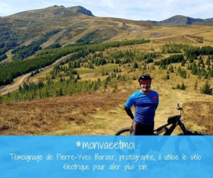 #MONVAEETMOI ••• Témoignage de Pierre-Yves Baraer, photographe, il utilise le vélo électrique pour aller plus loin