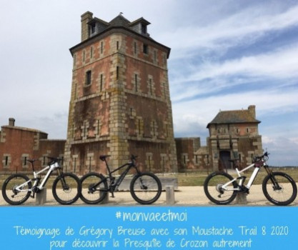 #MONVAEETMOI ••• Témoignage de Grégory Breuse avec son Moustache Trail 8 2020 pour découvrir la Presqu'île de Crozon autrement