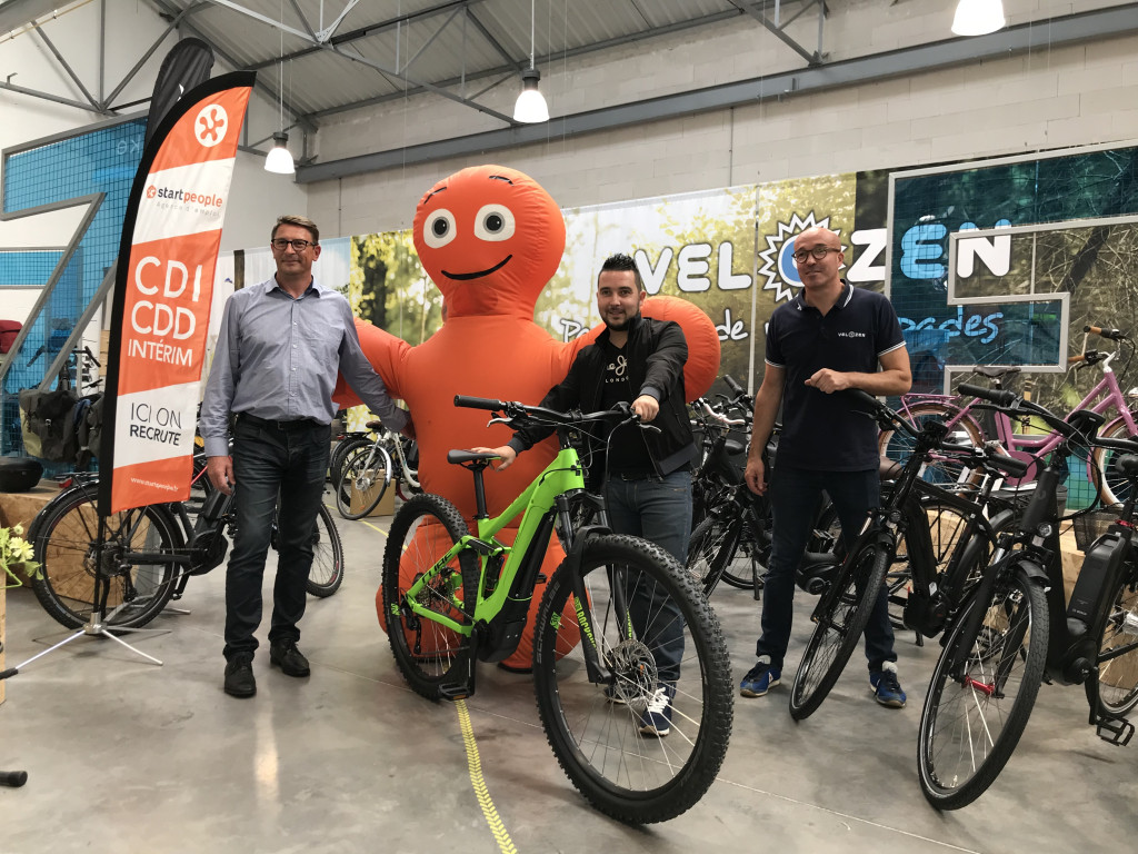 Stade Brestois "Breizh Barre" ••• L'heureux gagnant du jeu remporte un vélo électrique