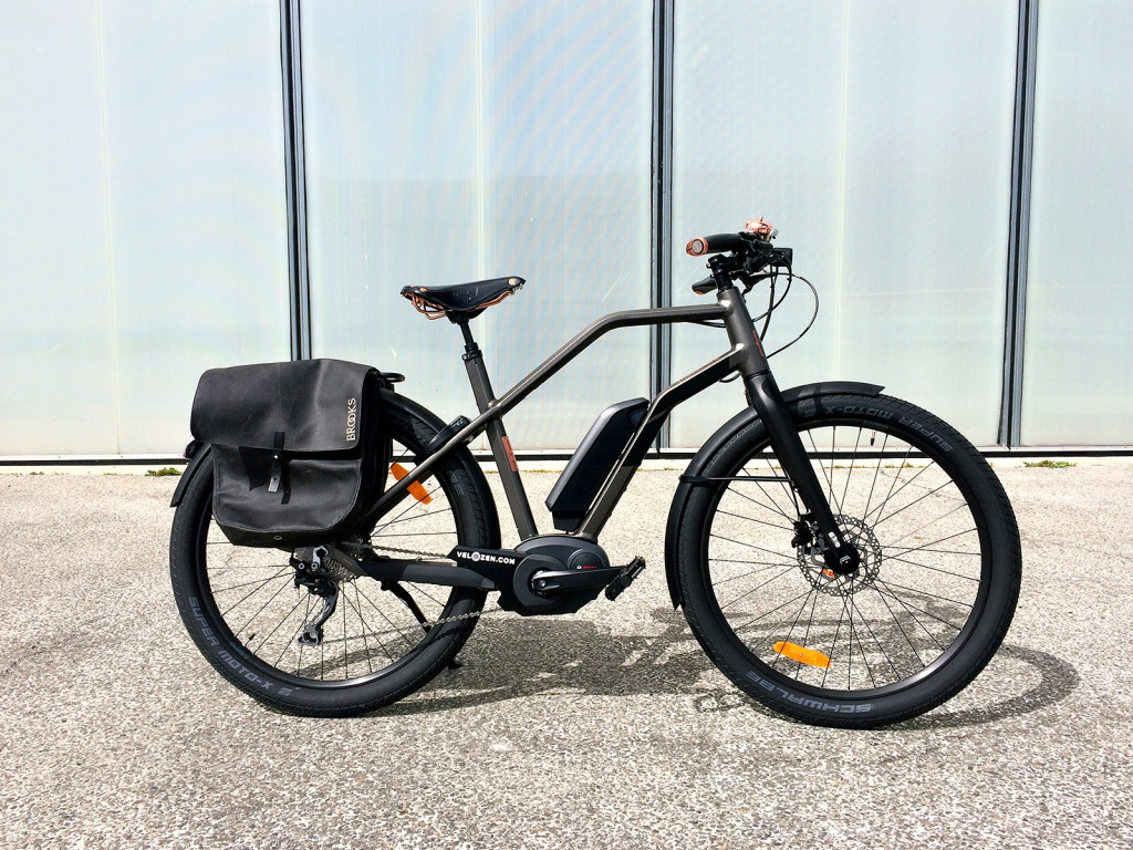 Vélo électrique MOUSTACHE Friday 27 Brooks édition limitée 2017