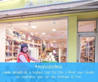 #monvaeetmoi ••• Témoignage de Camille, maman de 2 enfants et gérante de la boutique Louli des Bois à Brest