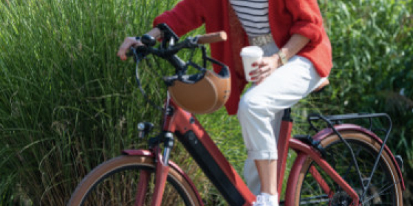Le vélo électrique 02 FEEL iSWAN A8 Di2  •••  100% automatique, l'idéal pour une