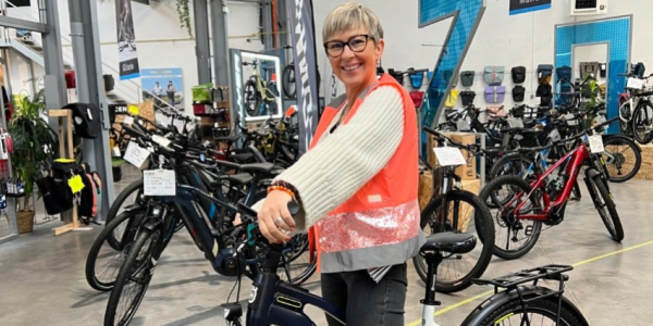 Sophie, l’art de rouler avec bonne humeur chez Vélozen