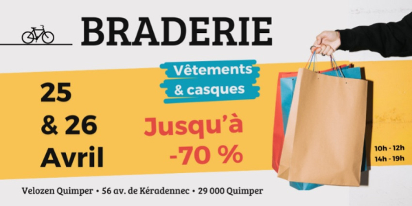 Braderie exceptionnelle chez Vélozen (Quimper)